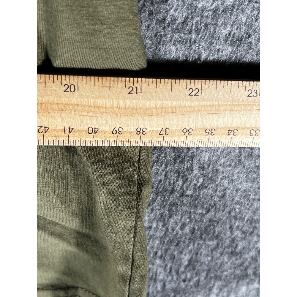 Never Broke Again Men XL Olive Green Graphic Tee YoungBoy NBA Sunset Print Shirt - Picture 7 of 8